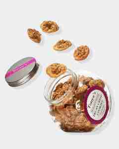 Tonya's cookies pecan crisp jar self-care gift